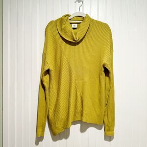 CAbi Ribbed Cowl Neck Sweater
